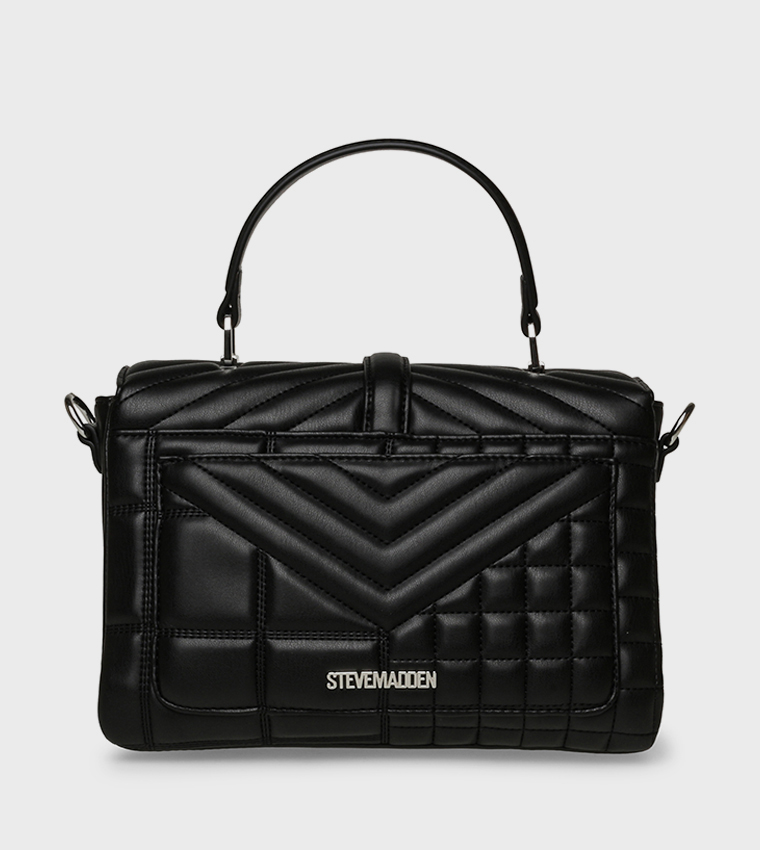 BPLAIS Logo Detail Puffer Crossbody Bag