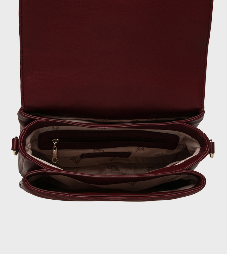 شنطة كروس بودي بفر بشعار 