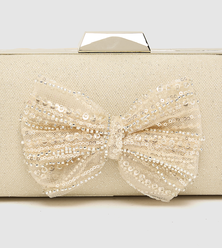 BBOWIES Embellished Clutch