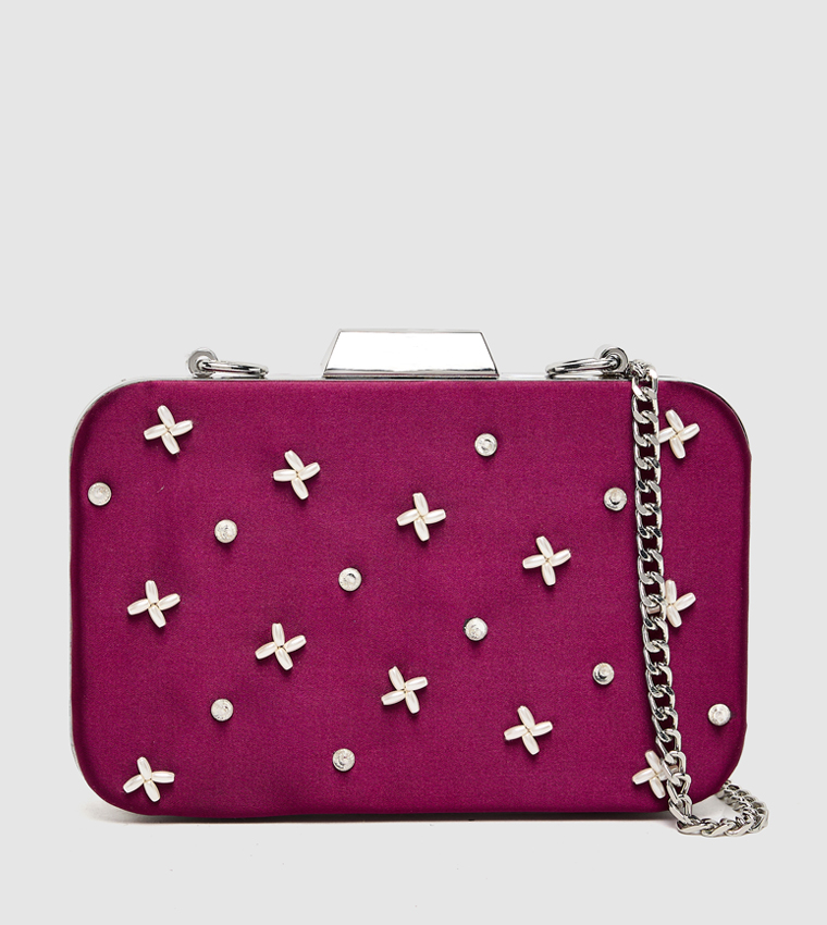 BNOUR Embellished Clutch Bag