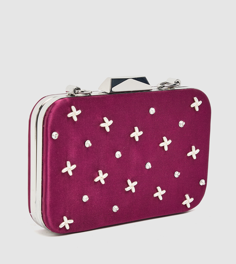 BNOUR Embellished Clutch Bag