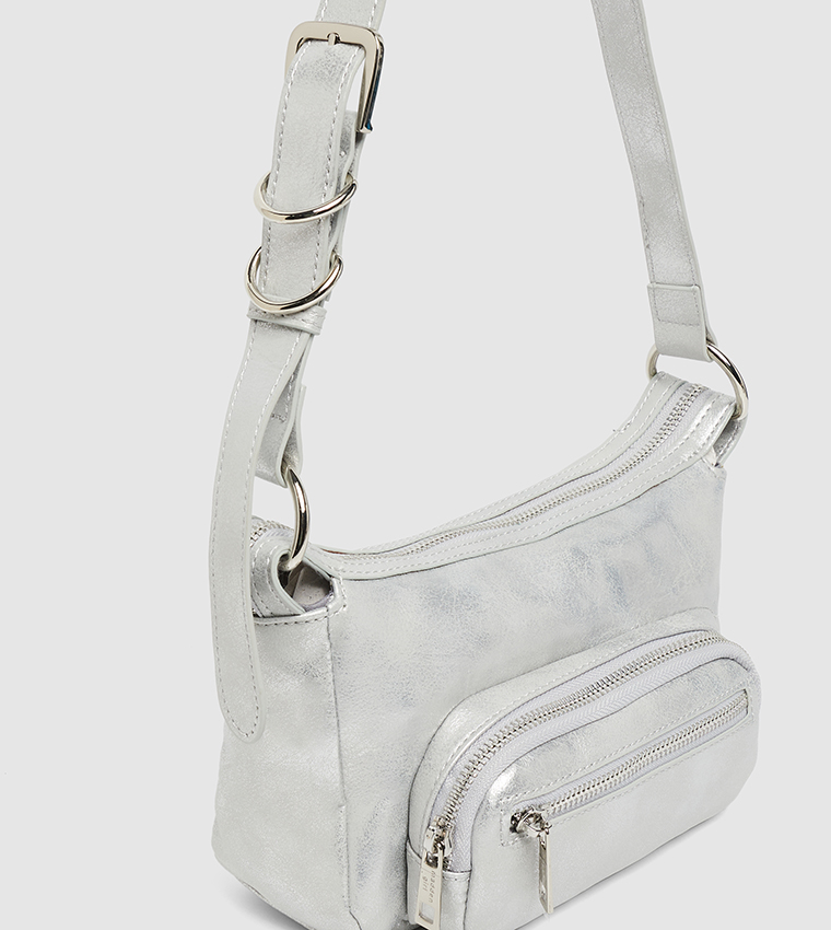 Madden Girl  Crossbody Bags - Silver Cross Body Bags