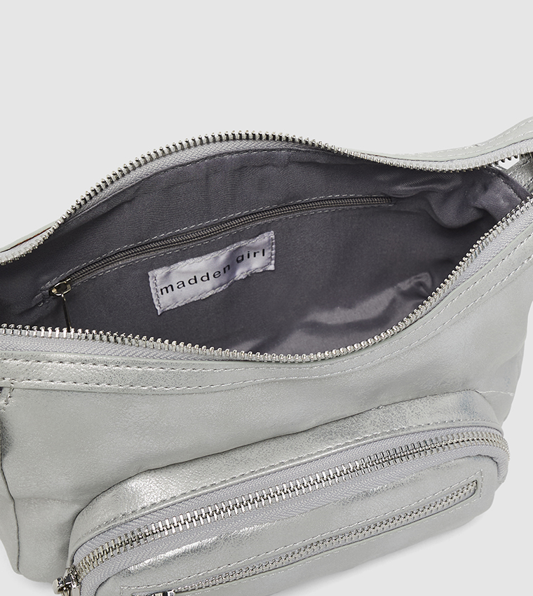 Madden Girl  Crossbody Bags - Silver Cross Body Bags