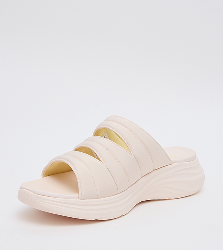 سكيتشرز  الصنادل المسطحة - خوخي Flat Sandals