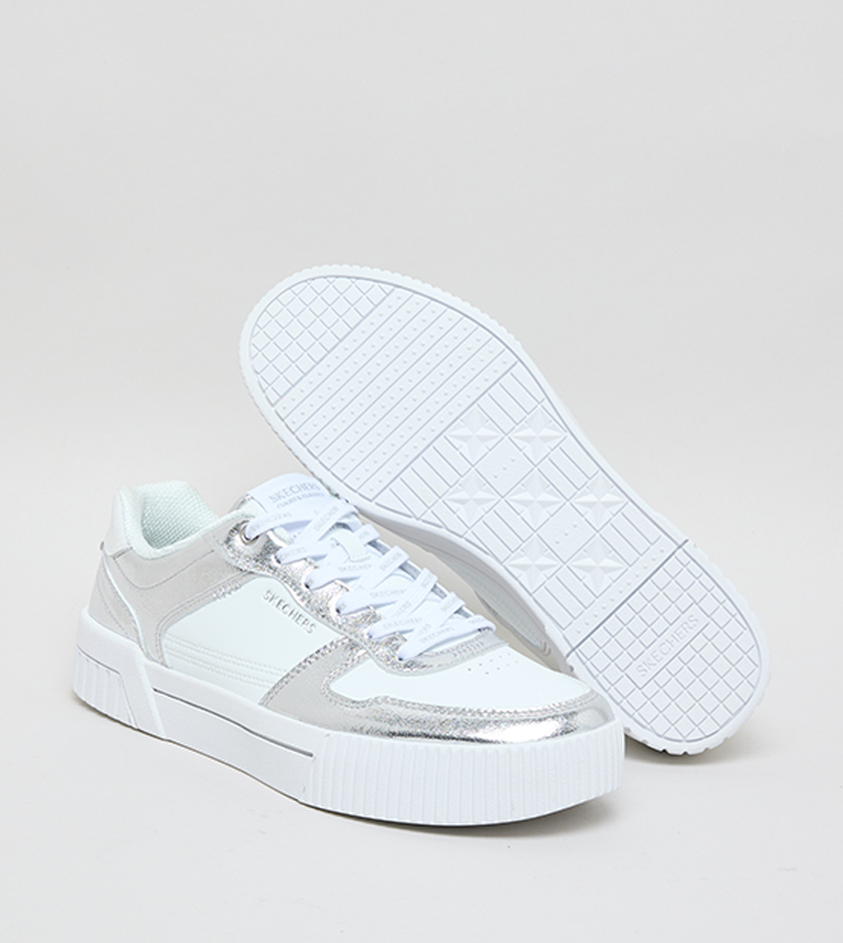 JADE Logo Printed Lace-Up Sneakers