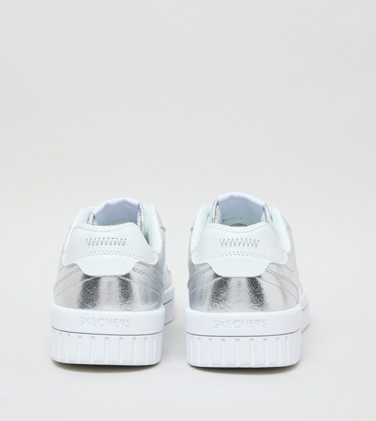 JADE Logo Printed Lace-Up Sneakers