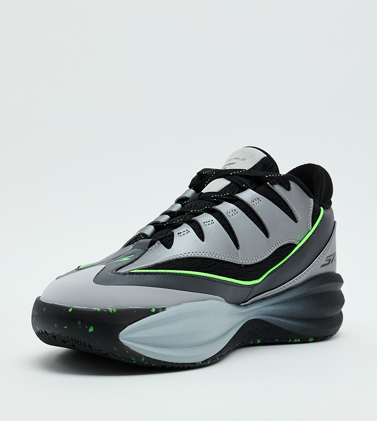 SKX B-LITE Lace-Up Basketball Shoes