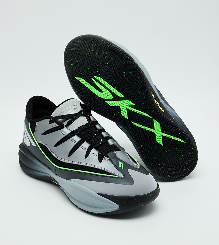 SKX B-LITE Lace-Up Basketball Shoes