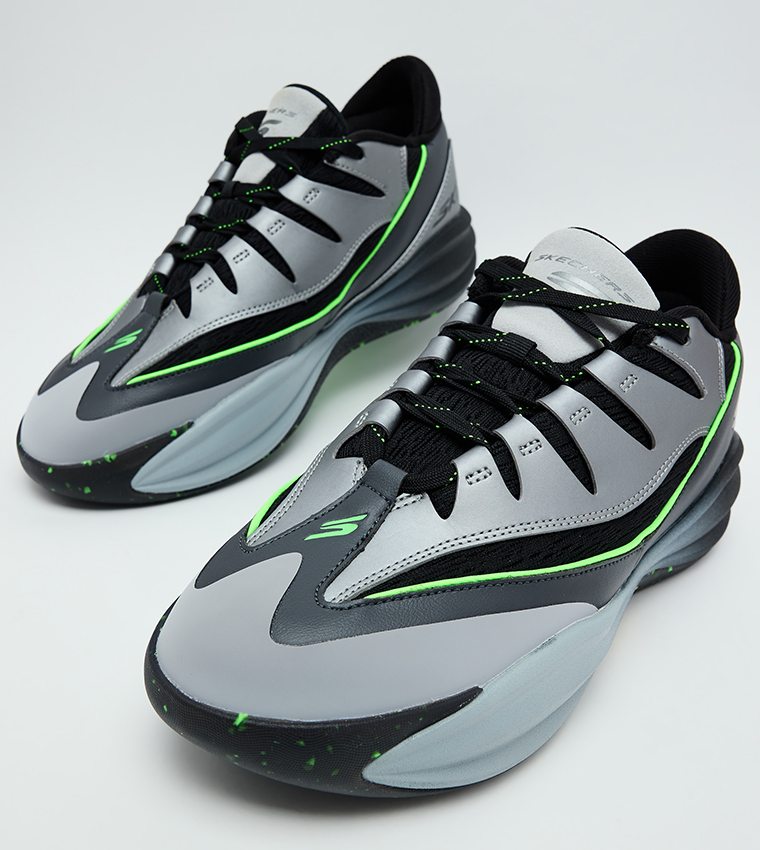 SKX B-LITE Lace-Up Basketball Shoes