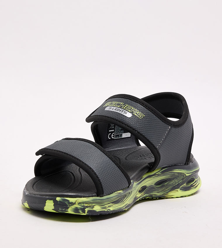 SOLA GLOW Printed Comfort Sandals