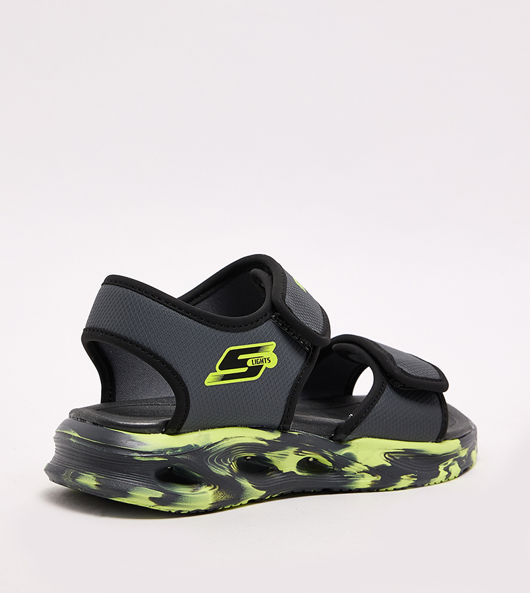 SOLA GLOW Printed Comfort Sandals