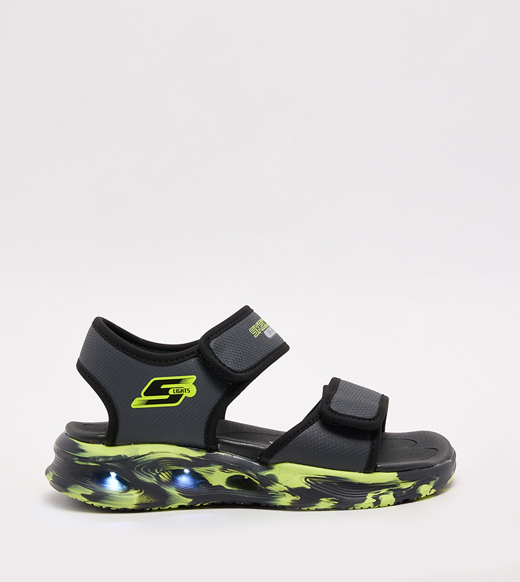 SOLA GLOW Printed Comfort Sandals