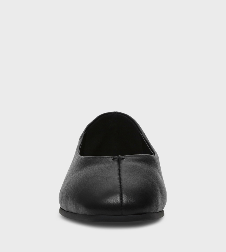 SLIQUE Almond Toe Ballerinas