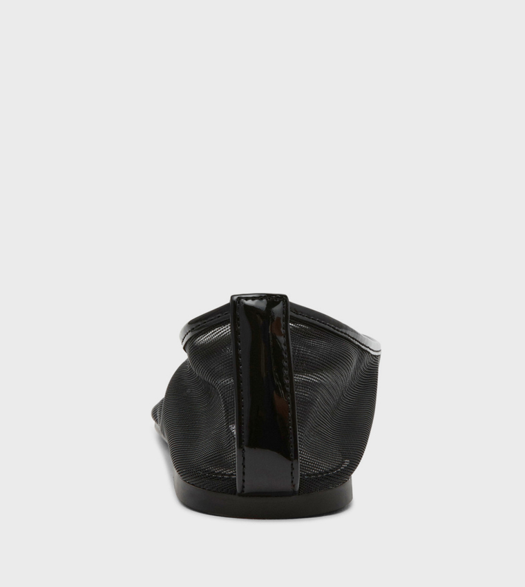 MEADOW Pointed Toe Mesh Ballerinas