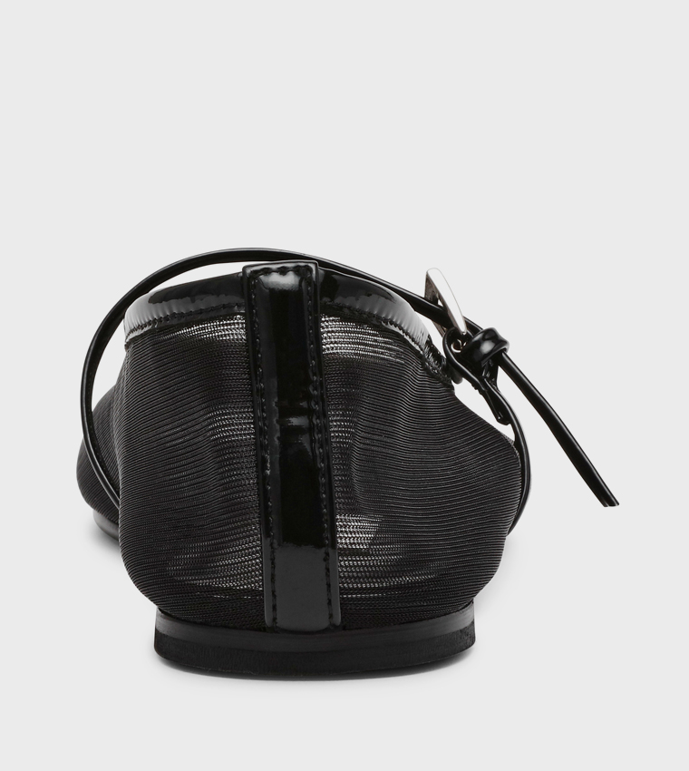 MASH Textured Ballet Flats