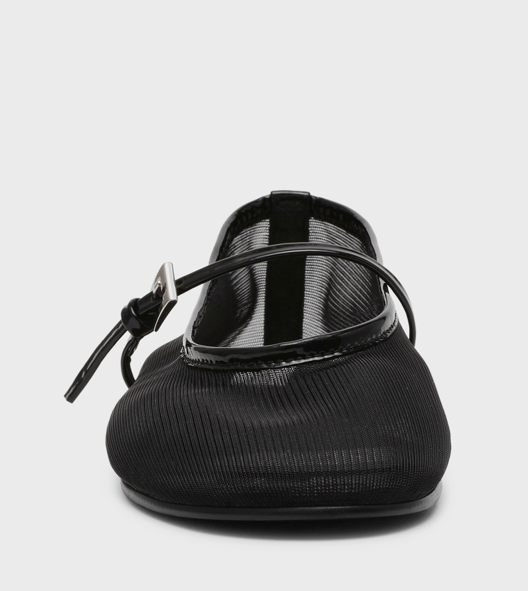 MASH Textured Ballet Flats