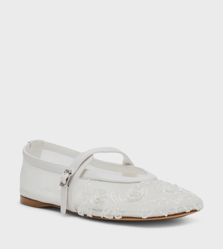 REJOICE-MF Embellished Mary Jane shoes