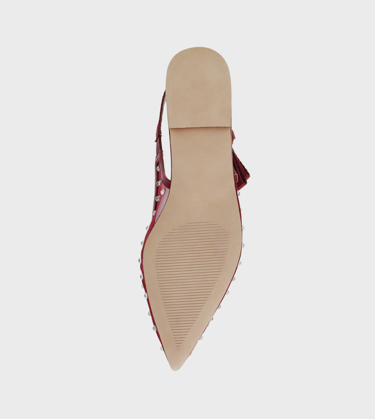 OLYVIA-R Embellished Flat Shoes