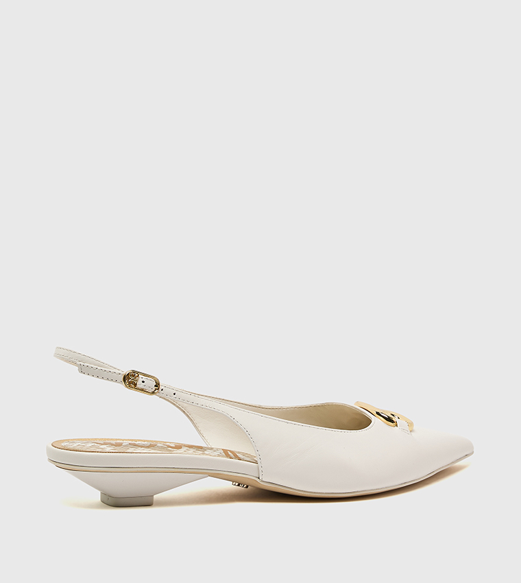 AGGIE Pointed Toe Slingback Pumps