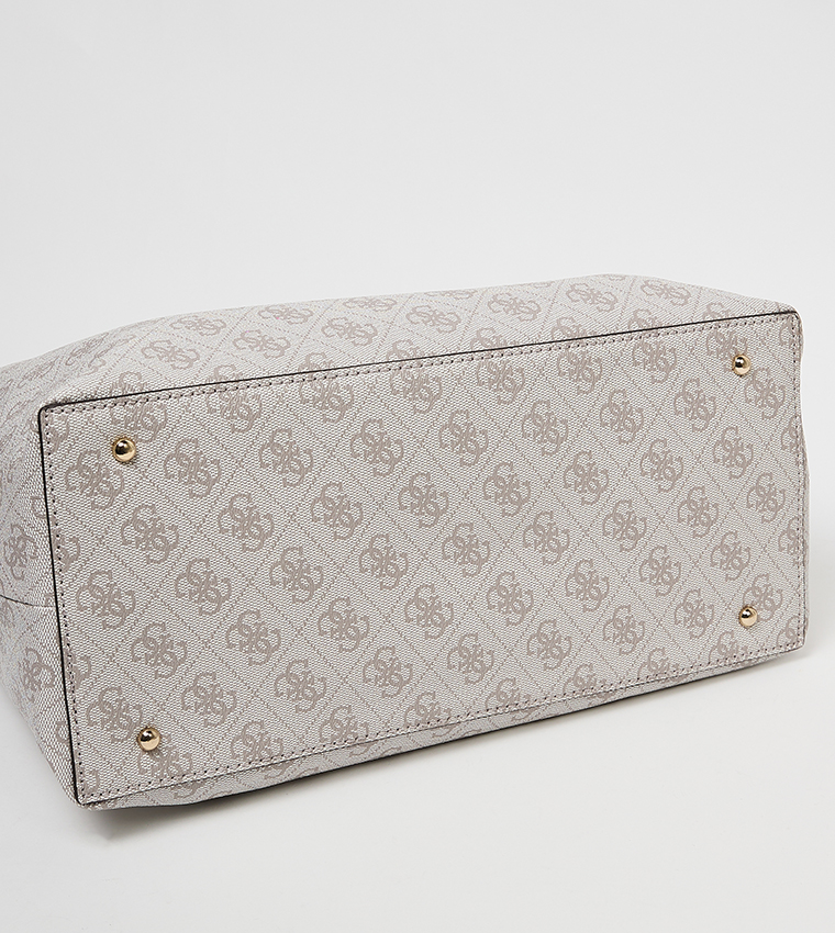 VICTTORIA 2-in-1 Logo Patterned Shoulder Bag Set