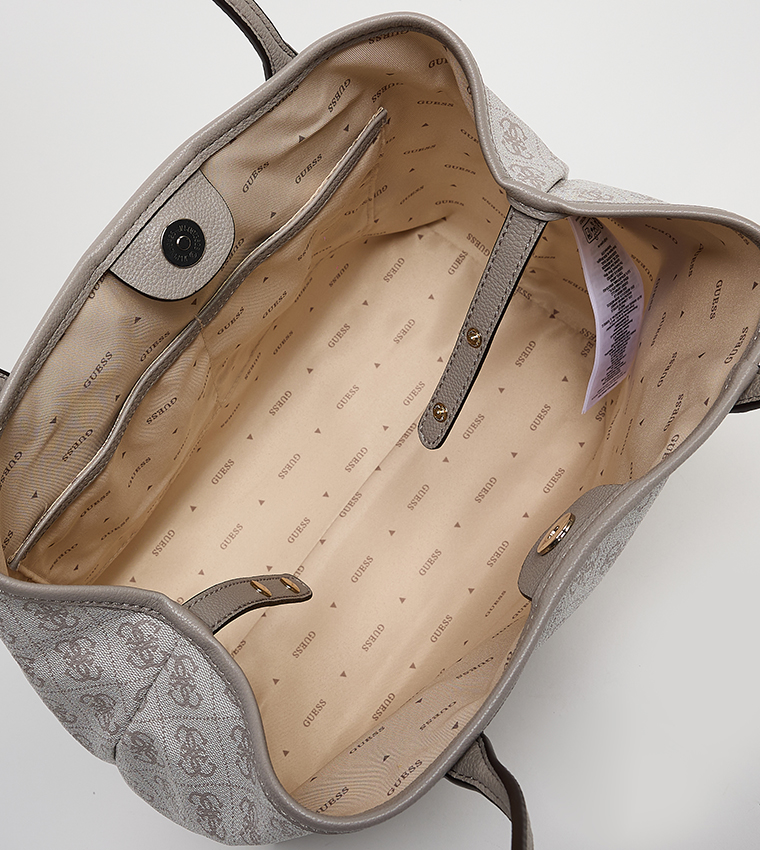 VICTTORIA 2-in-1 Logo Patterned Shoulder Bag Set