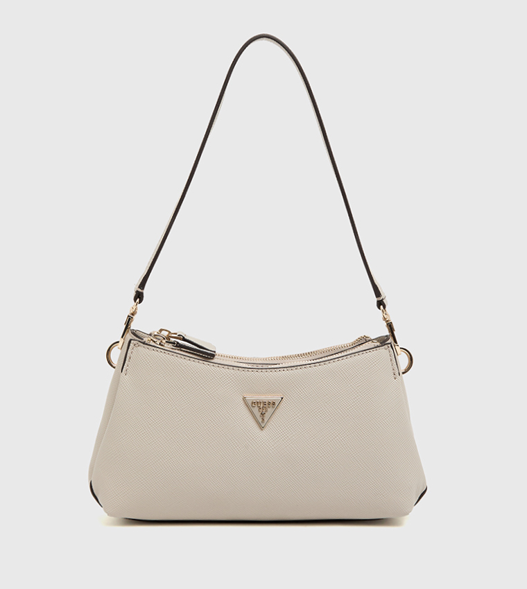 NOELLE II Logo Detail Shoulder Bag