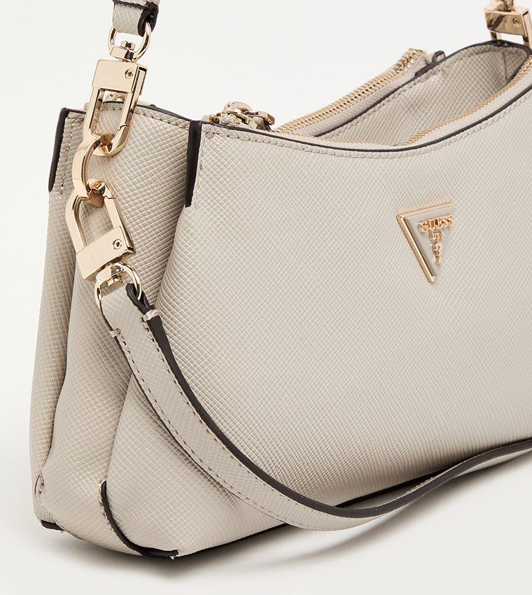 NOELLE II Logo Detail Shoulder Bag