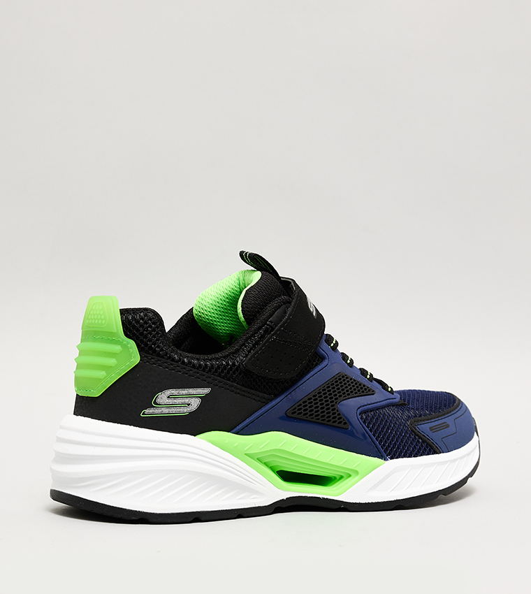 TECHNO-DRIFT Color Block Velcro Sneakers