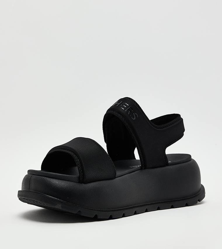 Skechers  Platforms - Black Platforms