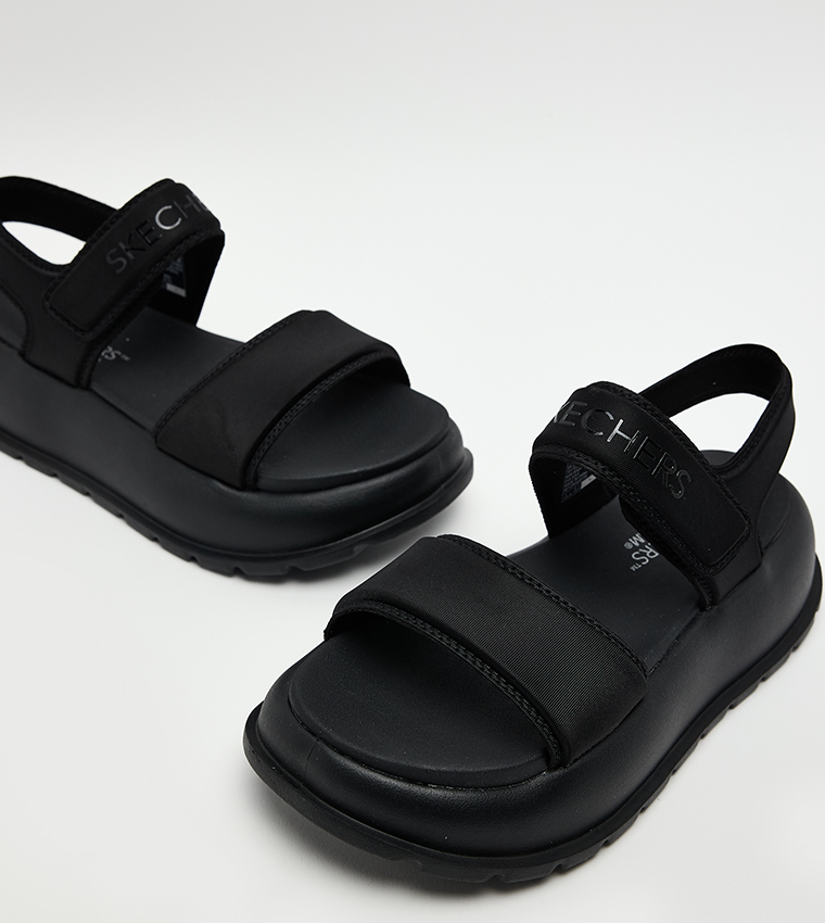 Skechers  Platforms - Black Platforms