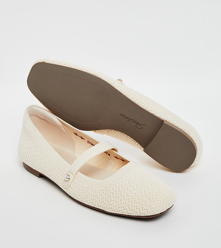 CLEO SQUARE - LAVISH LOVE Knitted Mary Janes