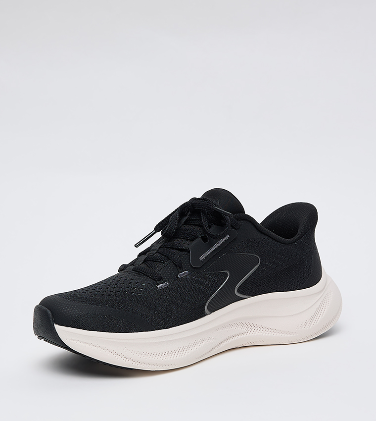 SKECH CLOUD Lace-Up Walking Shoes