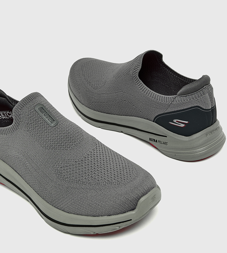 Buy Skechers GO WALK 8 Slip On Shoes In Grey | 6thstreet Qatar