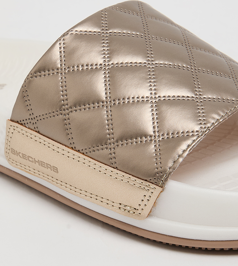 ARCH FIT HYPER Quilted Slides