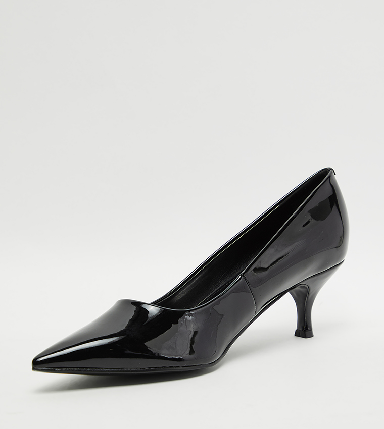 Solid Pointed Toe Pumps