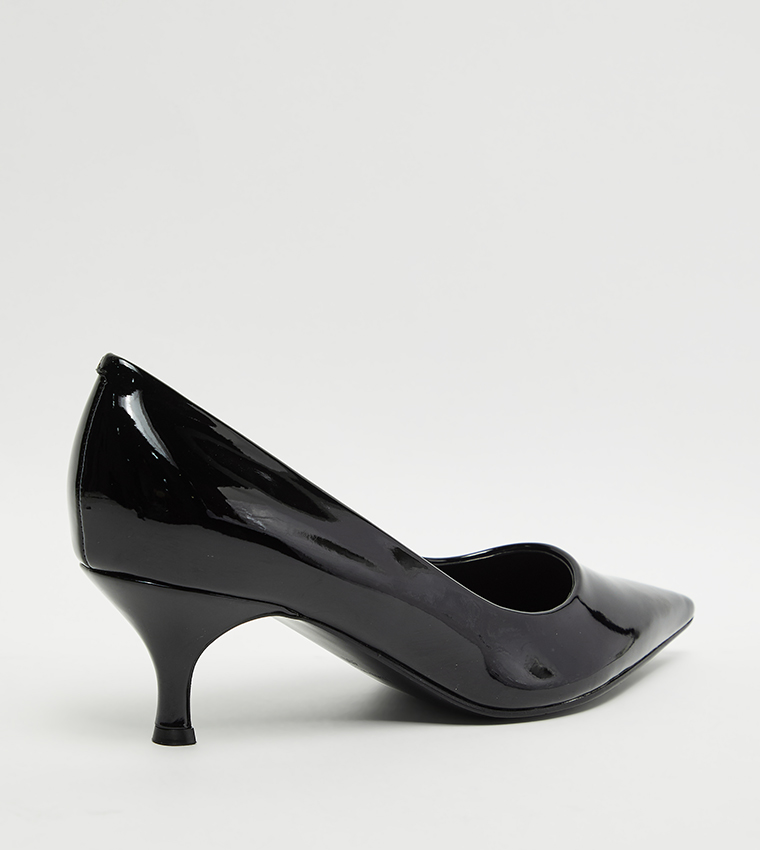 Solid Pointed Toe Pumps