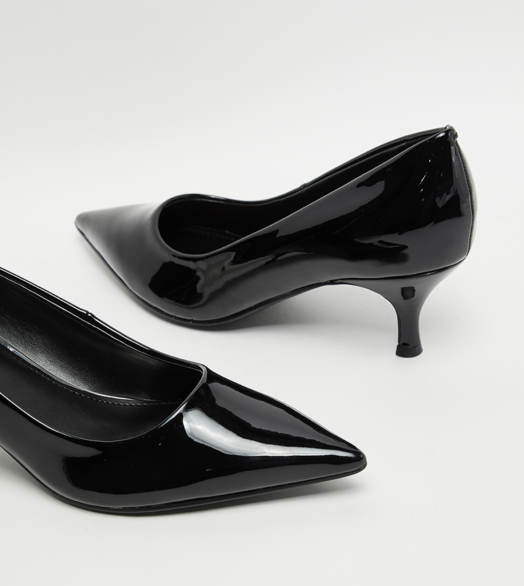 Solid Pointed Toe Pumps