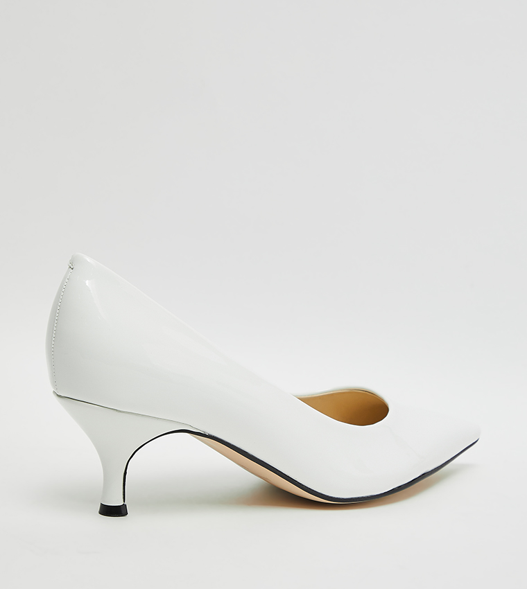 Solid Pointed Toe Pumps