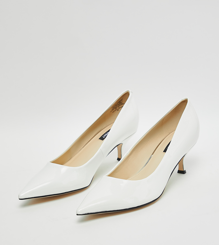 Solid Pointed Toe Pumps