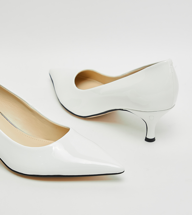 Solid Pointed Toe Pumps