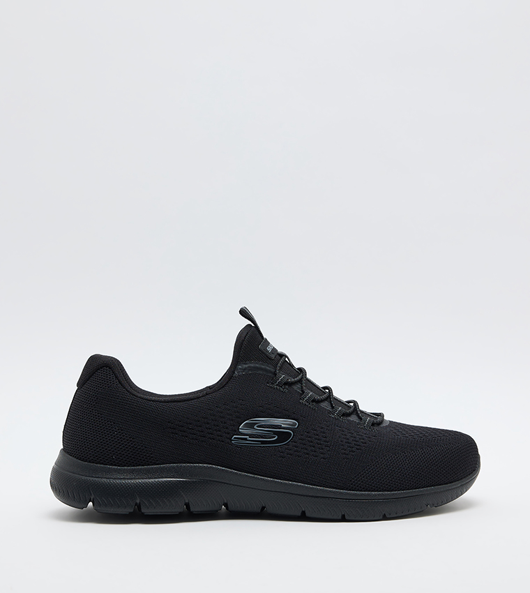 SUMMITS Logo Printed Slip-On Shoes