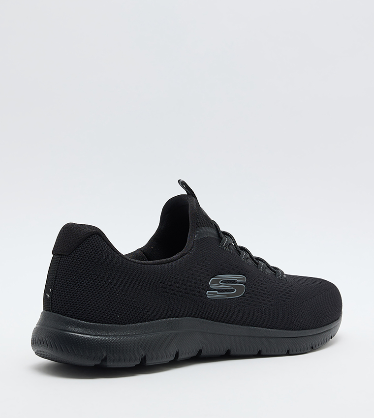 SUMMITS Logo Printed Slip-On Shoes