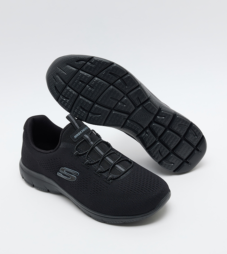 SUMMITS Logo Printed Slip-On Shoes