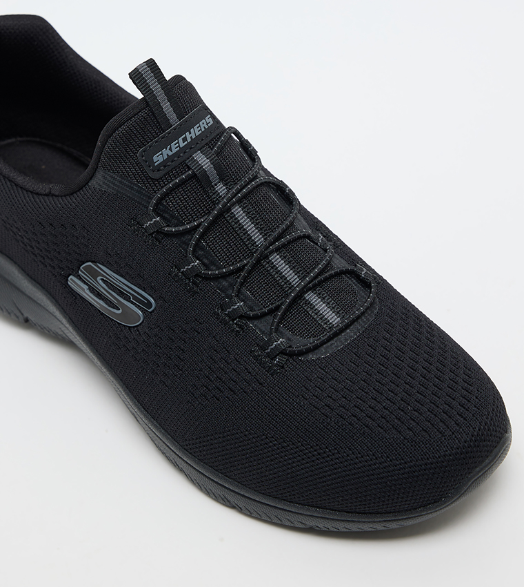 SUMMITS Logo Printed Slip-On Shoes