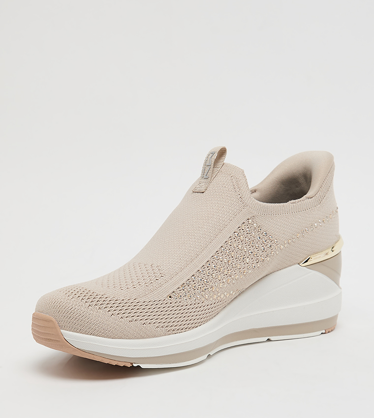 THE TRIPLE Embellished Slip-On Shoes