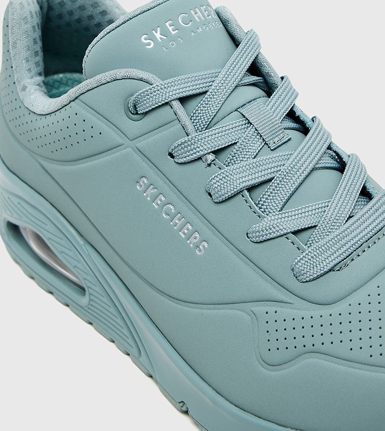 UNO Logo Detail Lace-Up Sneakers