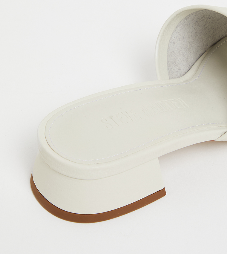 MONTGOMERY Square Toe Low Heel Sandals