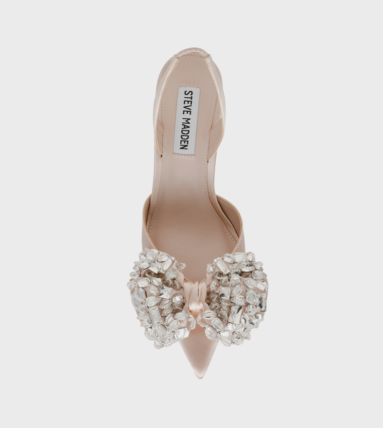 LOVIE Embellished Heel Pumps