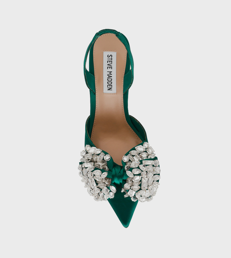 LOVIE Embellished Heel Pumps
