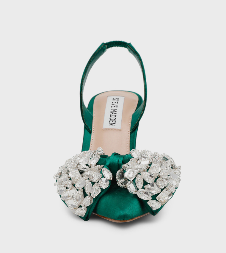 LOVIE Embellished Heel Pumps